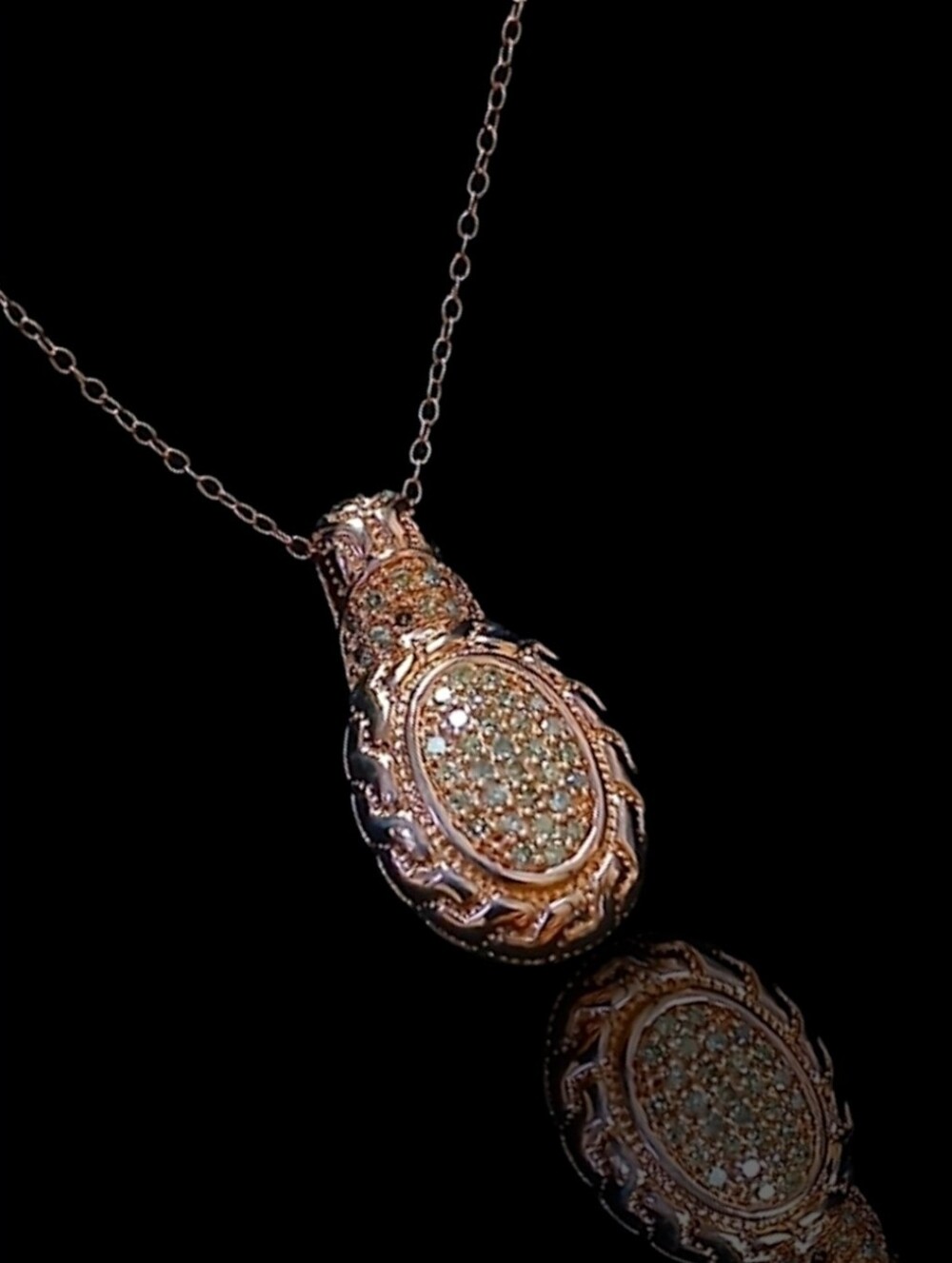 Sterling & Diamond Necklace